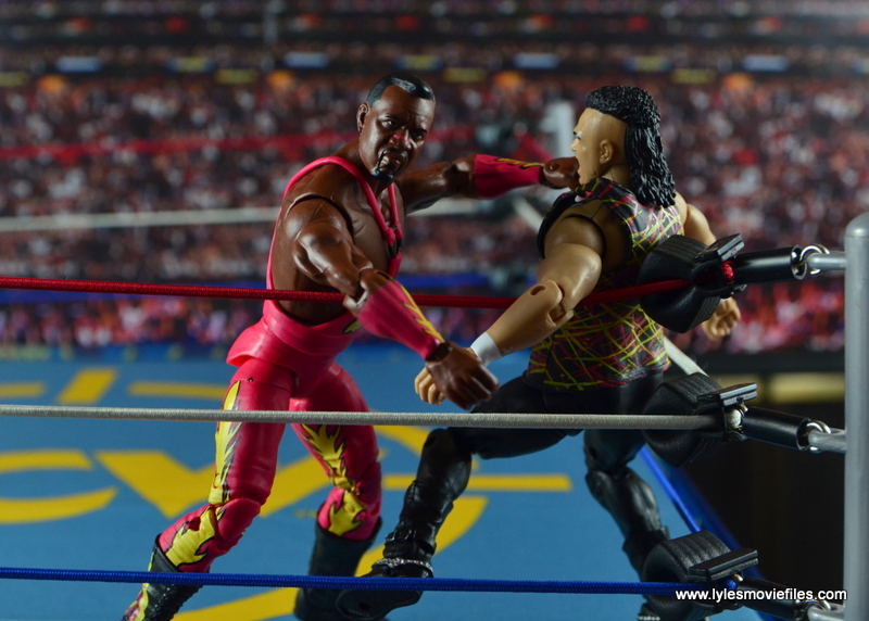 スポーツ WWE Elite Harlem Heat Booker T StevieRay WWE Booker T & Stevie Ray Harlem Heat Elite Series 46 Wrestling