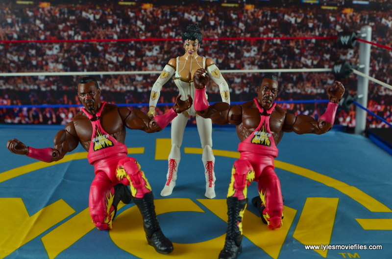 WWE Elite 46 Booker T and Stevie Ray Harlem Heat review