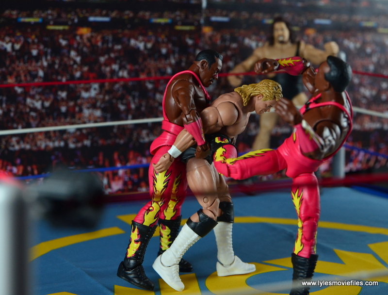 WWE Elite 46 Booker T and Stevie Ray Harlem Heat review
