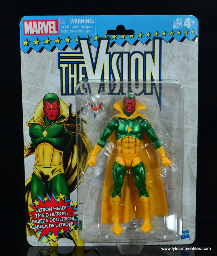 Vision Figure Marvel Legends The Vision figure review - Lyles Movie Files