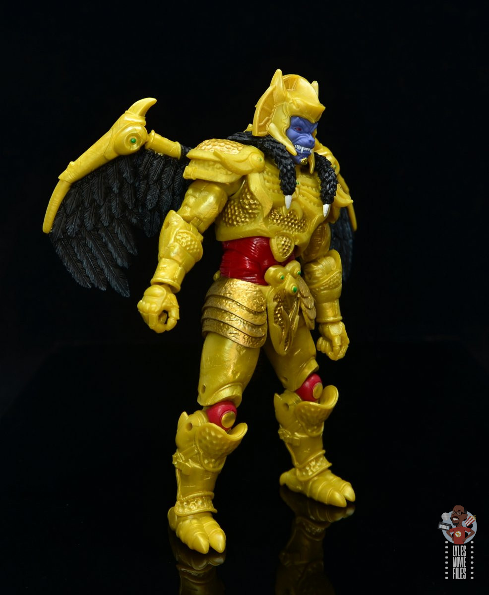 Power Rangers Golith Power Rangers Lightning Collection Goldar figure review - Lyles Movie Files