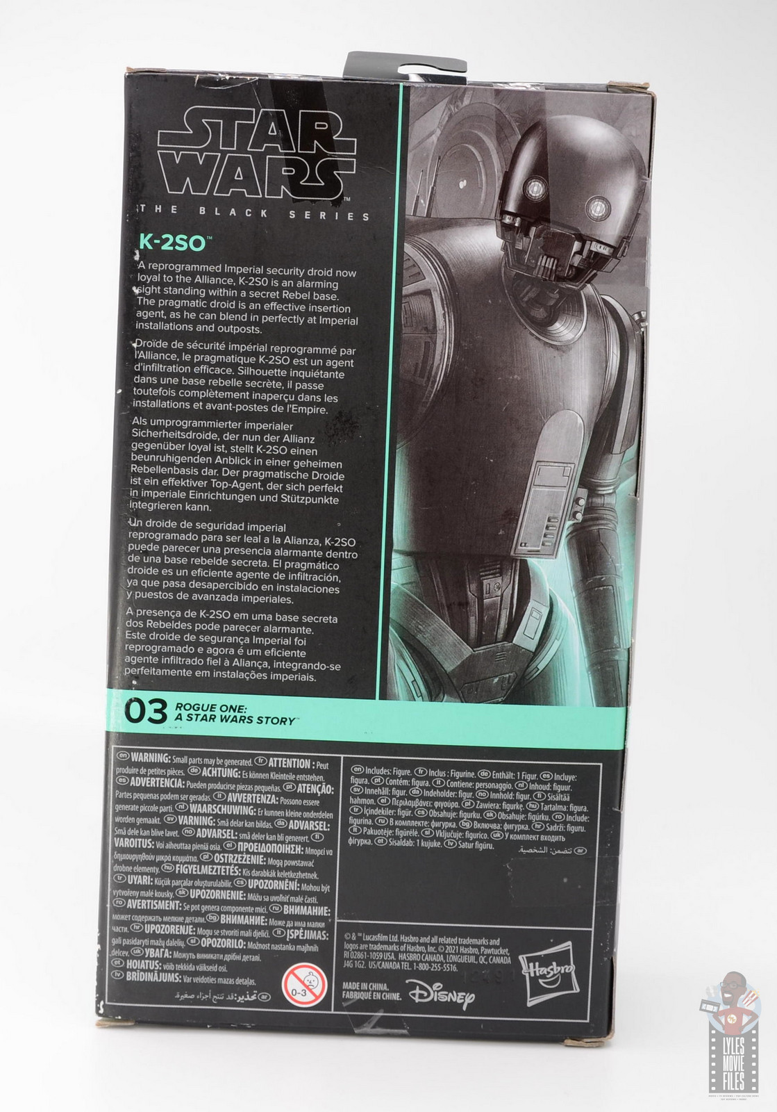 Star Wars The Black Series K-2SO review - Rogue One: A Star Wars Story