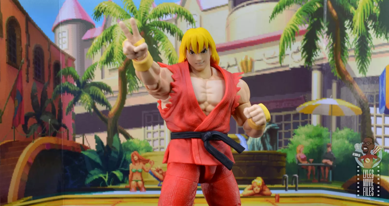 Storm Arena Ken action figure review -Street Fighter Alpha 3