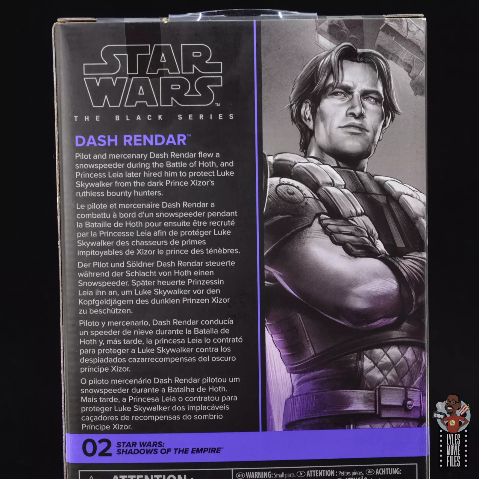 Star Wars Black Series Dash Rendar action figure review 2025