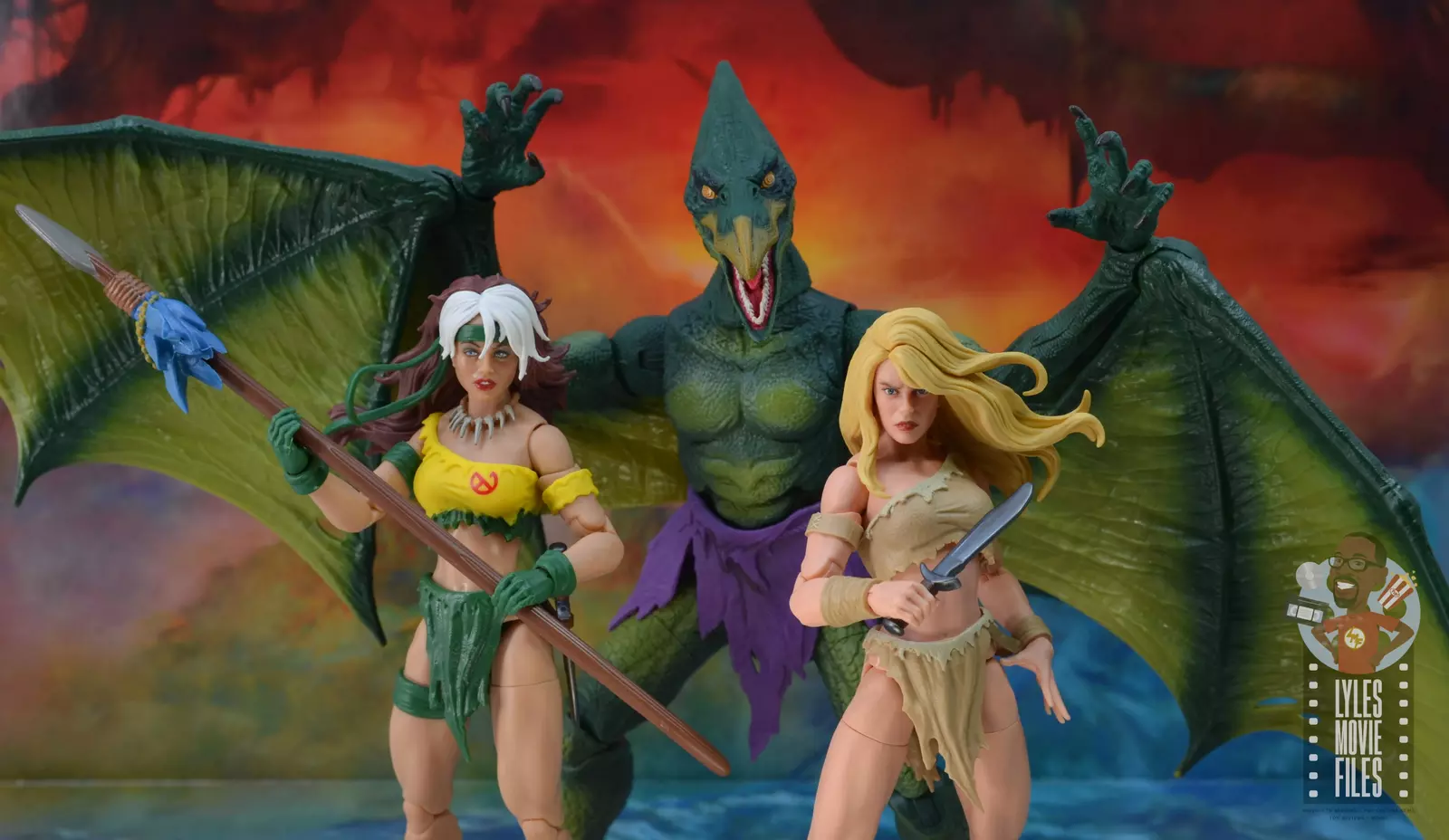Marvel Legends SNAP Shanna, Rogue, Sauron review (2025)