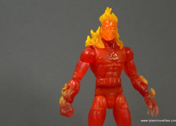 Marvel Legends The Human Torch figure review - main pic