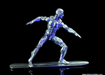 marvel legends silver surfer figure review - zooming along