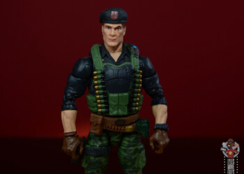 26. Flint gi joe classified series flint figure review - main pic with beret