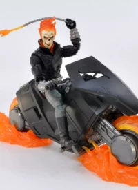 marvel legends 85th anniversary ghost rider review - going for a spin
