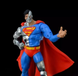 mcfarlane toys dc multiverse cyborg superman review - main pic